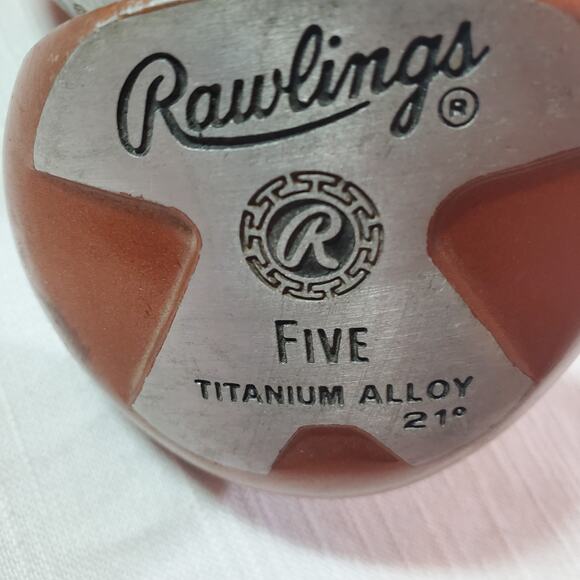 Rawlings Titanium Alloy Golf Clubs (ONE, THREE, FIVE) - Picture 6 of 11